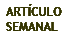 ARTÍCULO SEMANAL
